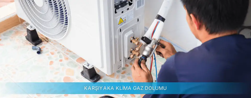 Karşıyaka İlçemi Arçelik Klima Gaz Dolumu